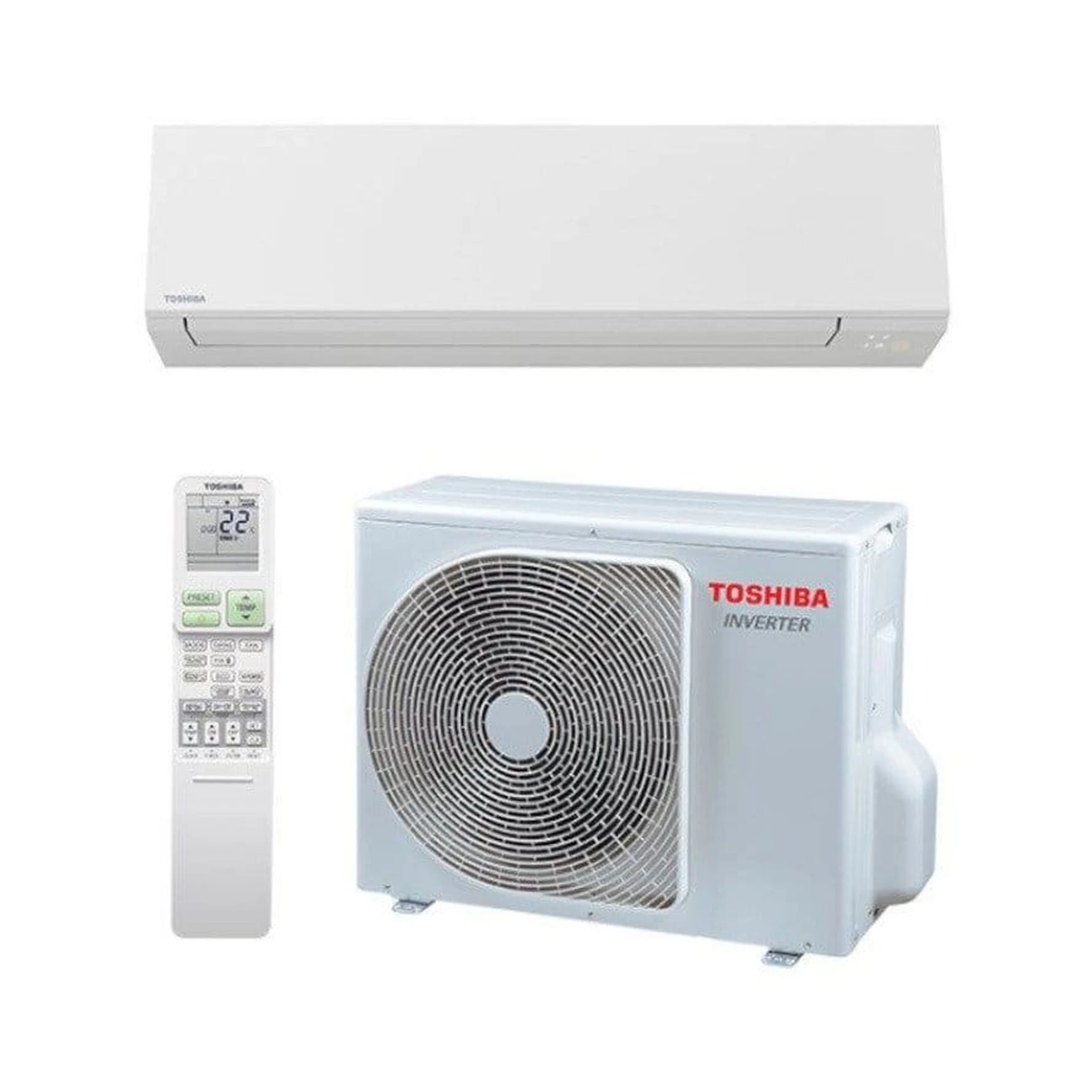 Ilmalämpöpumppu Toshiba Polar+ White 25, Valkoinen.