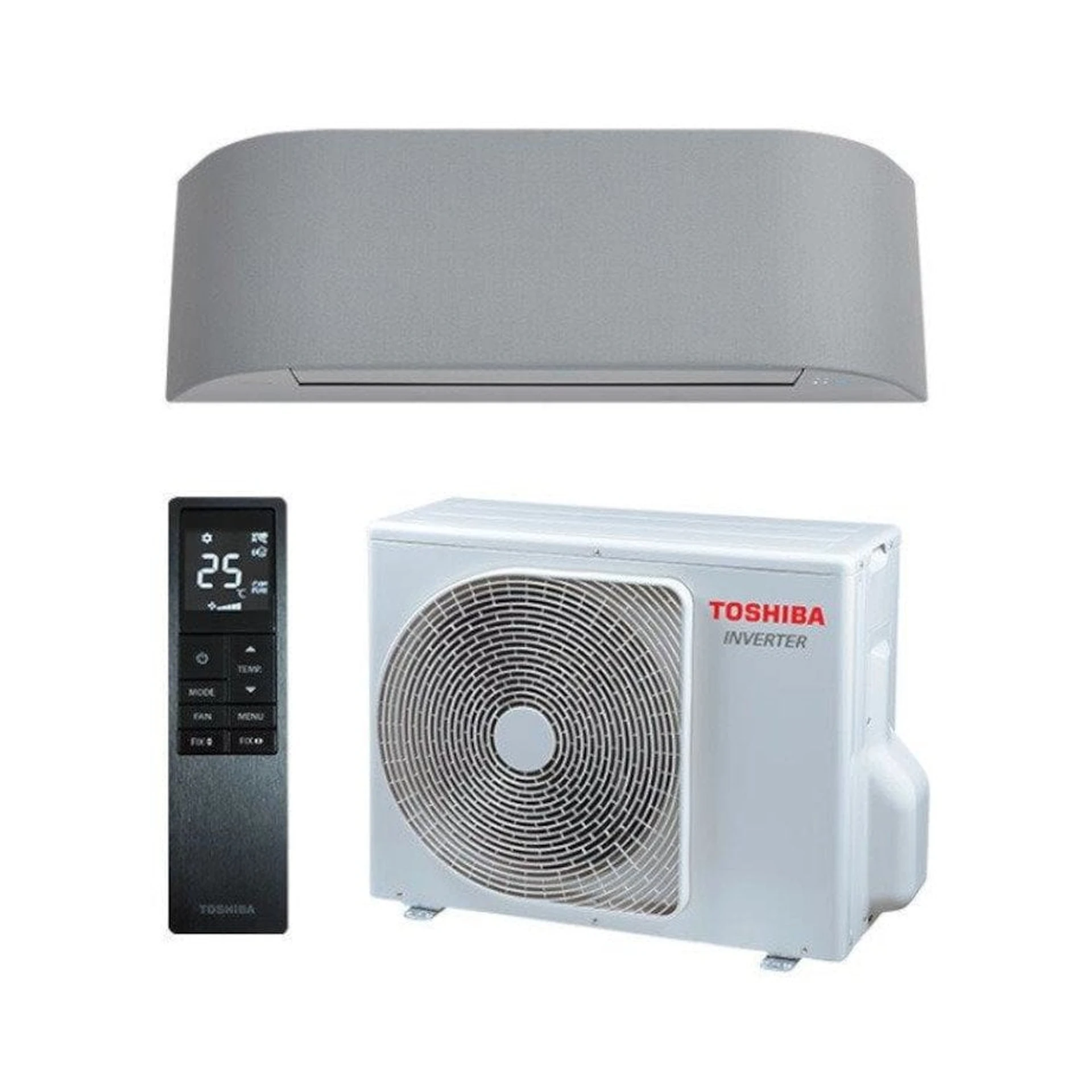 Ilmalämpöpumppu Toshiba Haori Design E 10, Kangas.