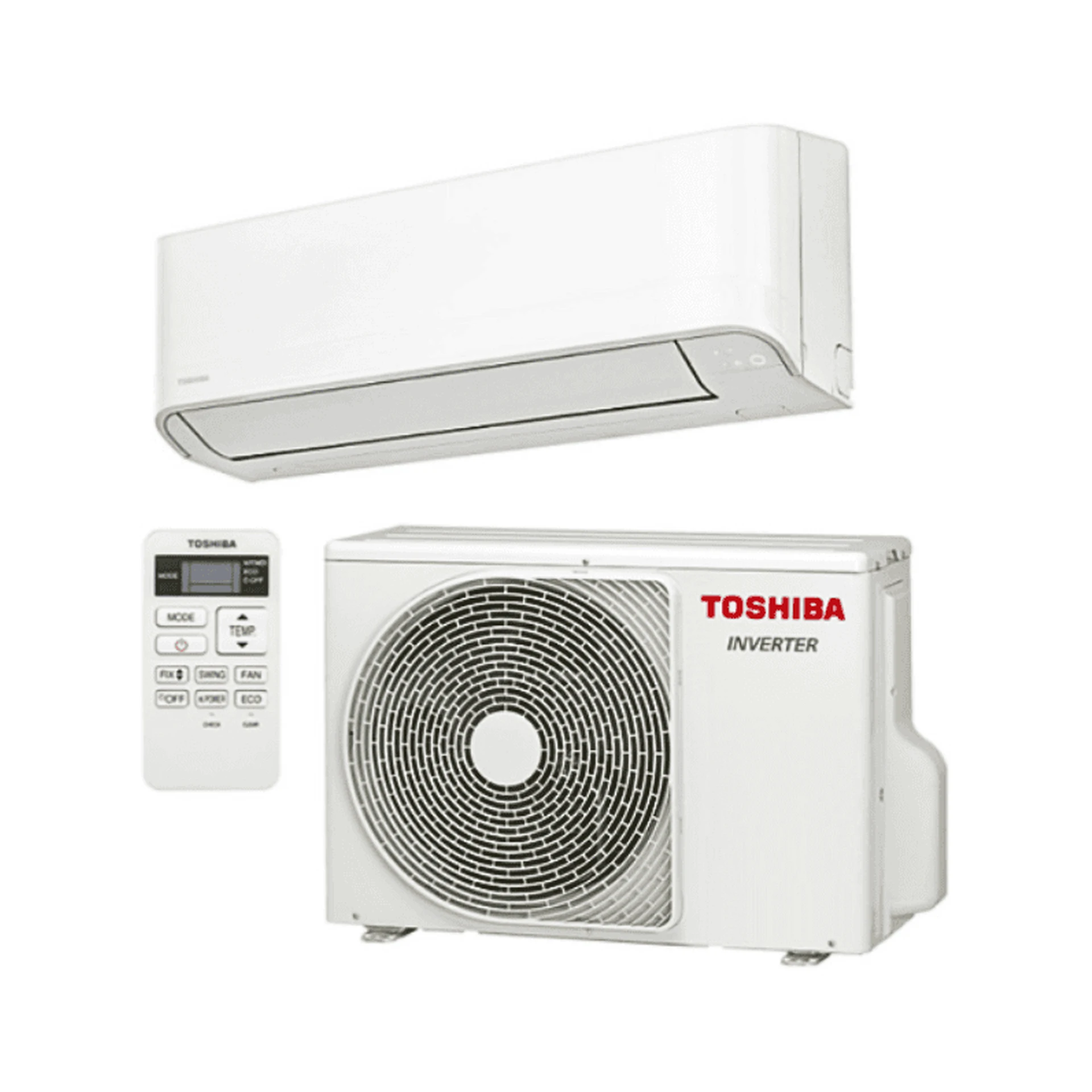 Ilmalämpöpumppu Toshiba Aurora+ 35, Valkoinen.