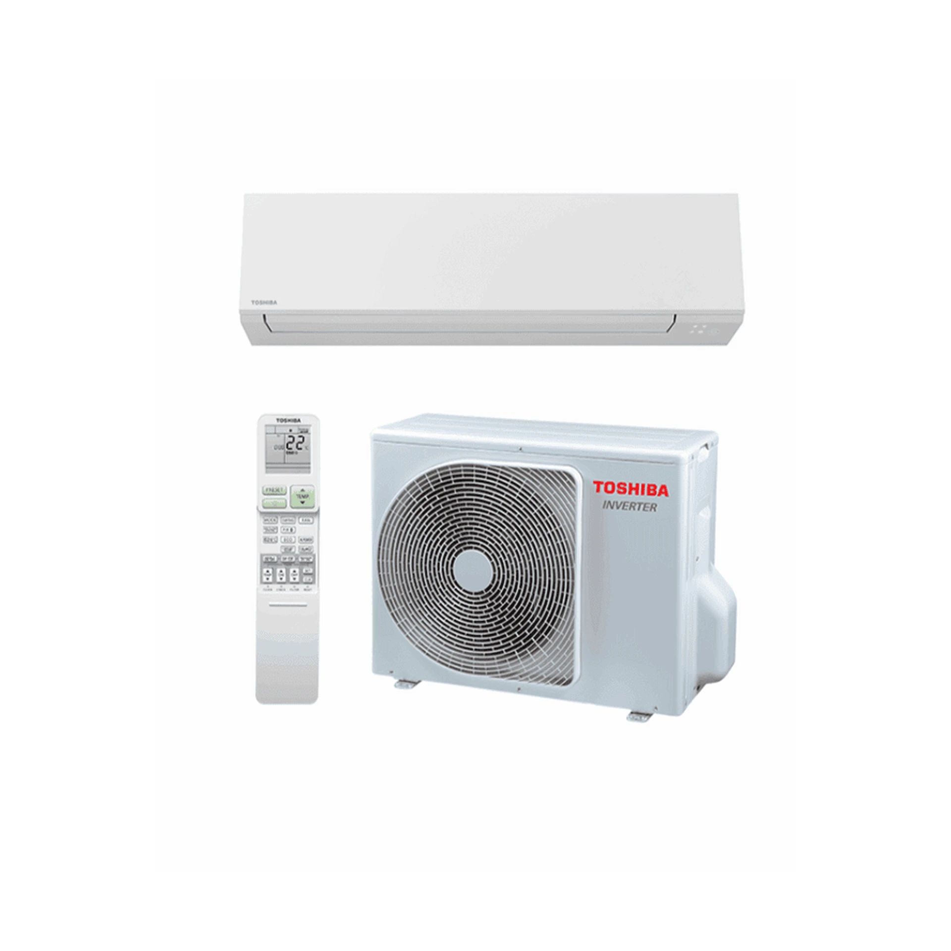 Ilmalämpöpumppu Toshiba Polar White 35, Valkoinen
