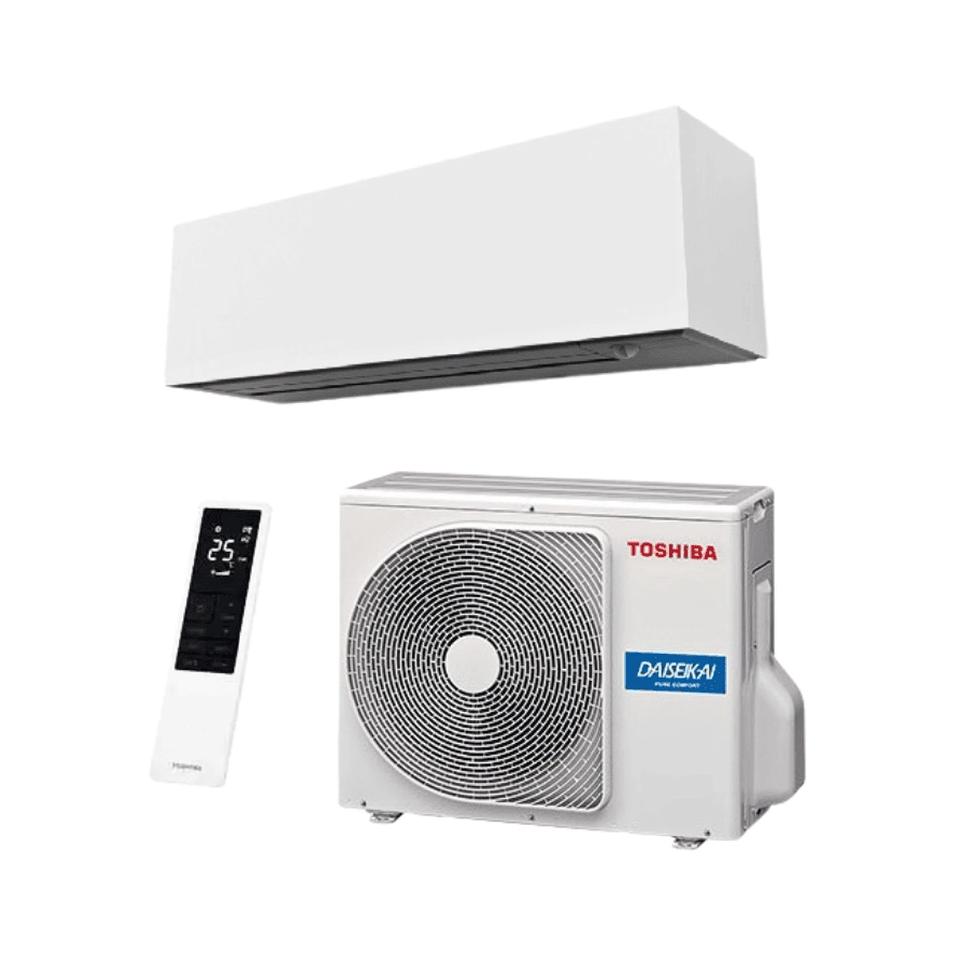 Ilmalämpöpumppu Toshiba Arctic White 25, Valkoinen.