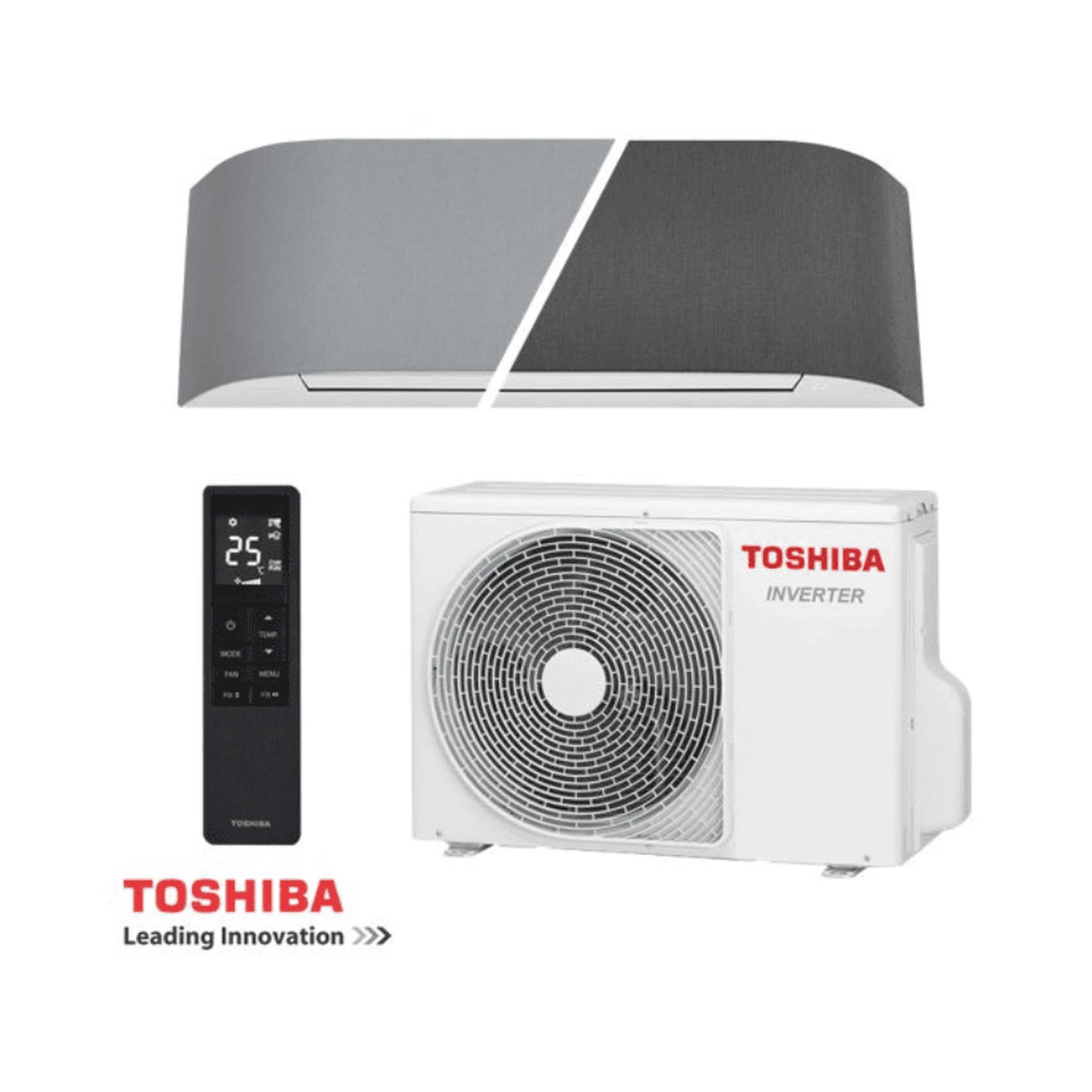 Ilmalämpöpumppu Toshiba Haori Nordic Design 35, Kangas.