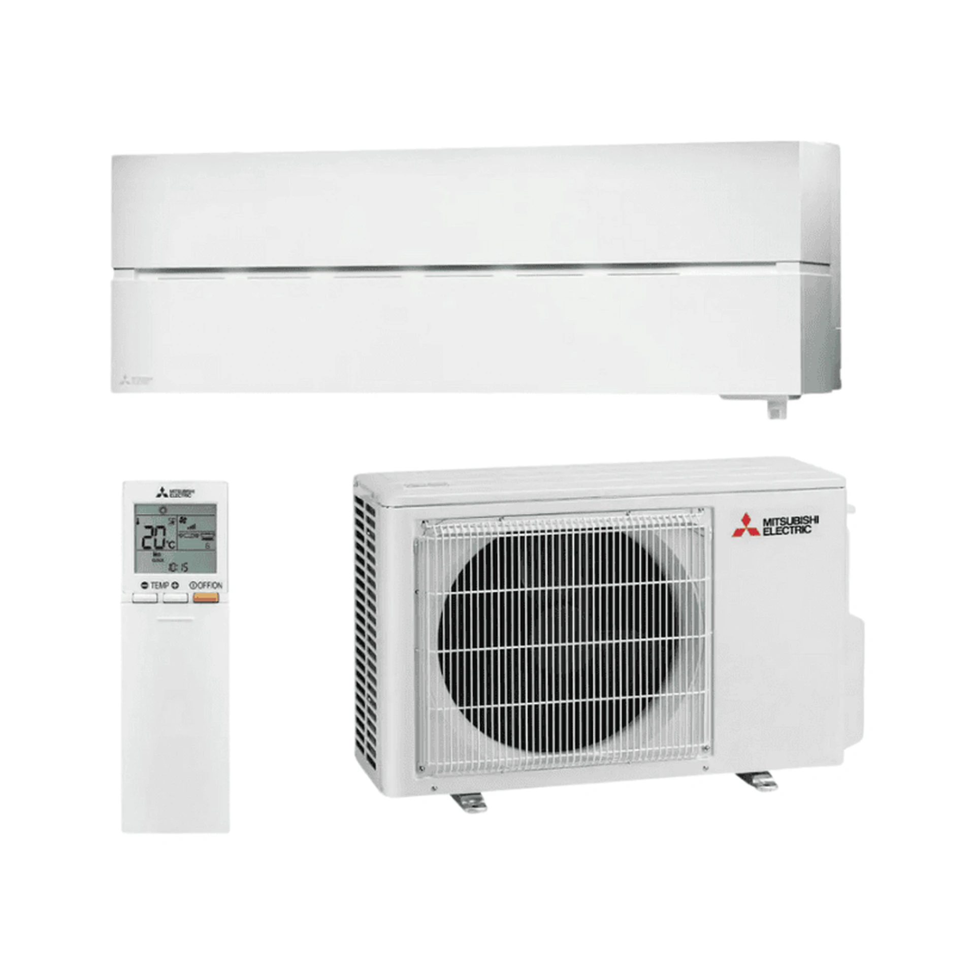 Ilmalämpöpumppu Mitsubishi Electric LN35 Lumenvalkoinen.