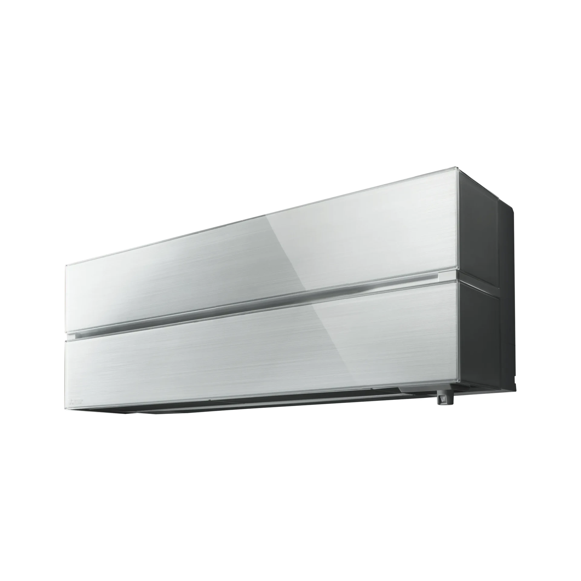 Mitsubishi Electric LN50 Helmenvalkoinen – helmenvalkoinen LN-sarjan sisäyksikkö sivuviistosta.